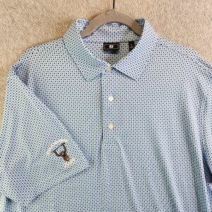 Footjoy Shirt Mens L Run A Monkey 2024 Tournament Golf Polo Performance FJ